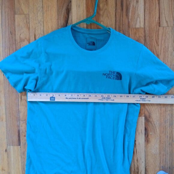 The North Face Shirt Redbox short sleeve T-Shirt turquoise green blue M - Picture 8 of 9